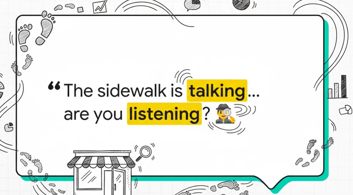 Thesidewalkis talking